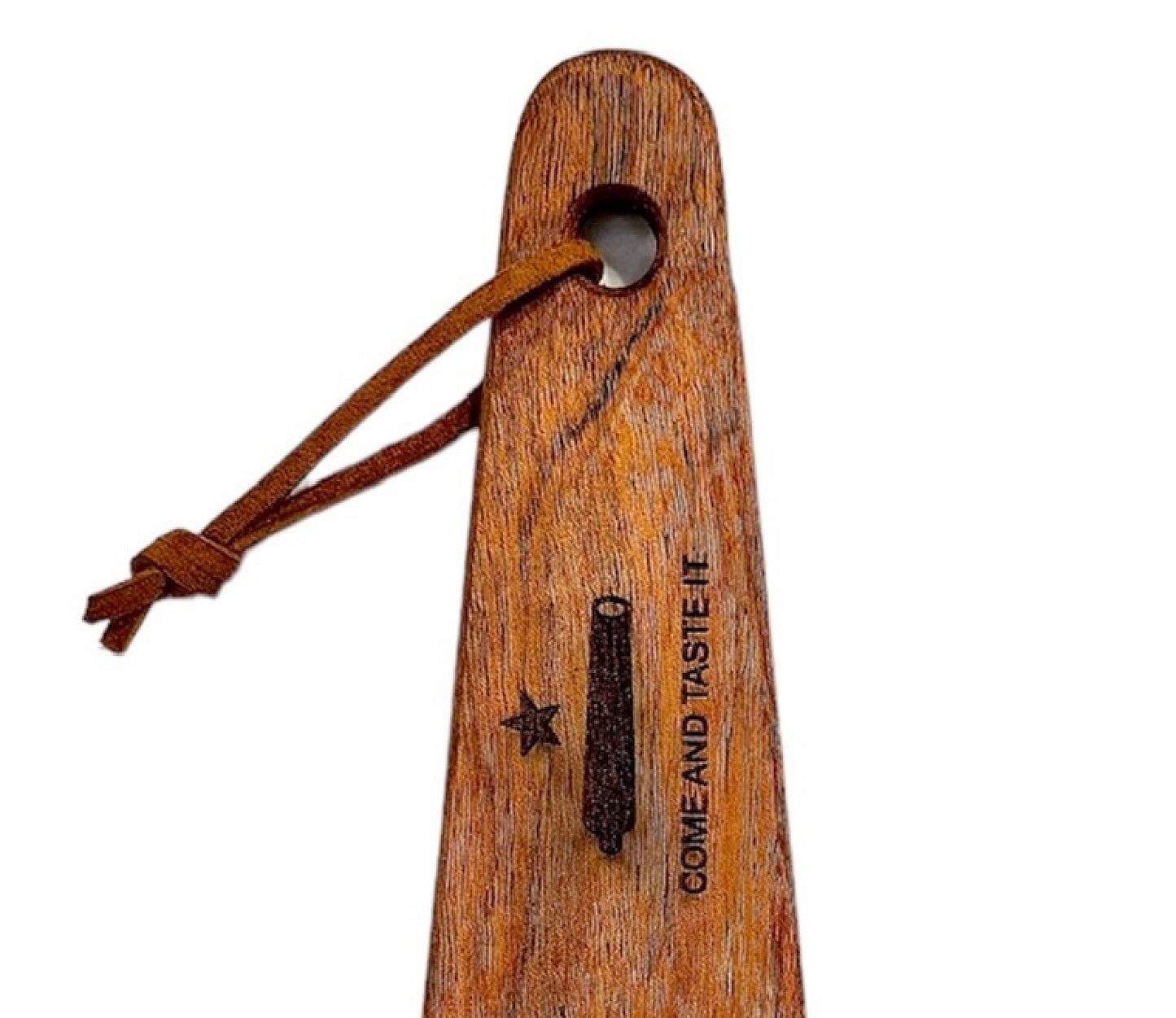 Cowboy Spatula ® Slim With “Come and TASTE It" Cannon.