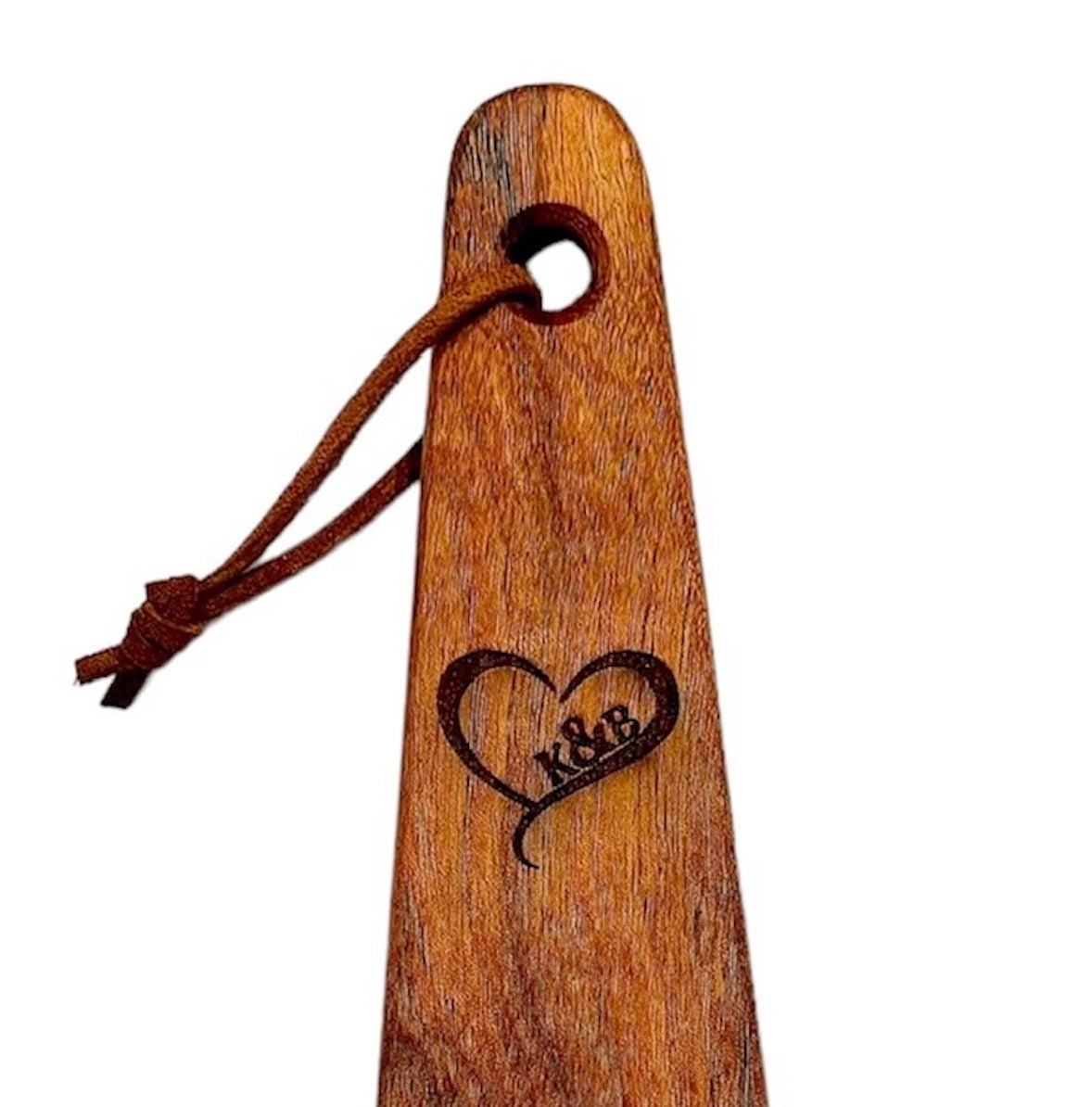 Cowboy Spatula ® Original With Heart and Initials.