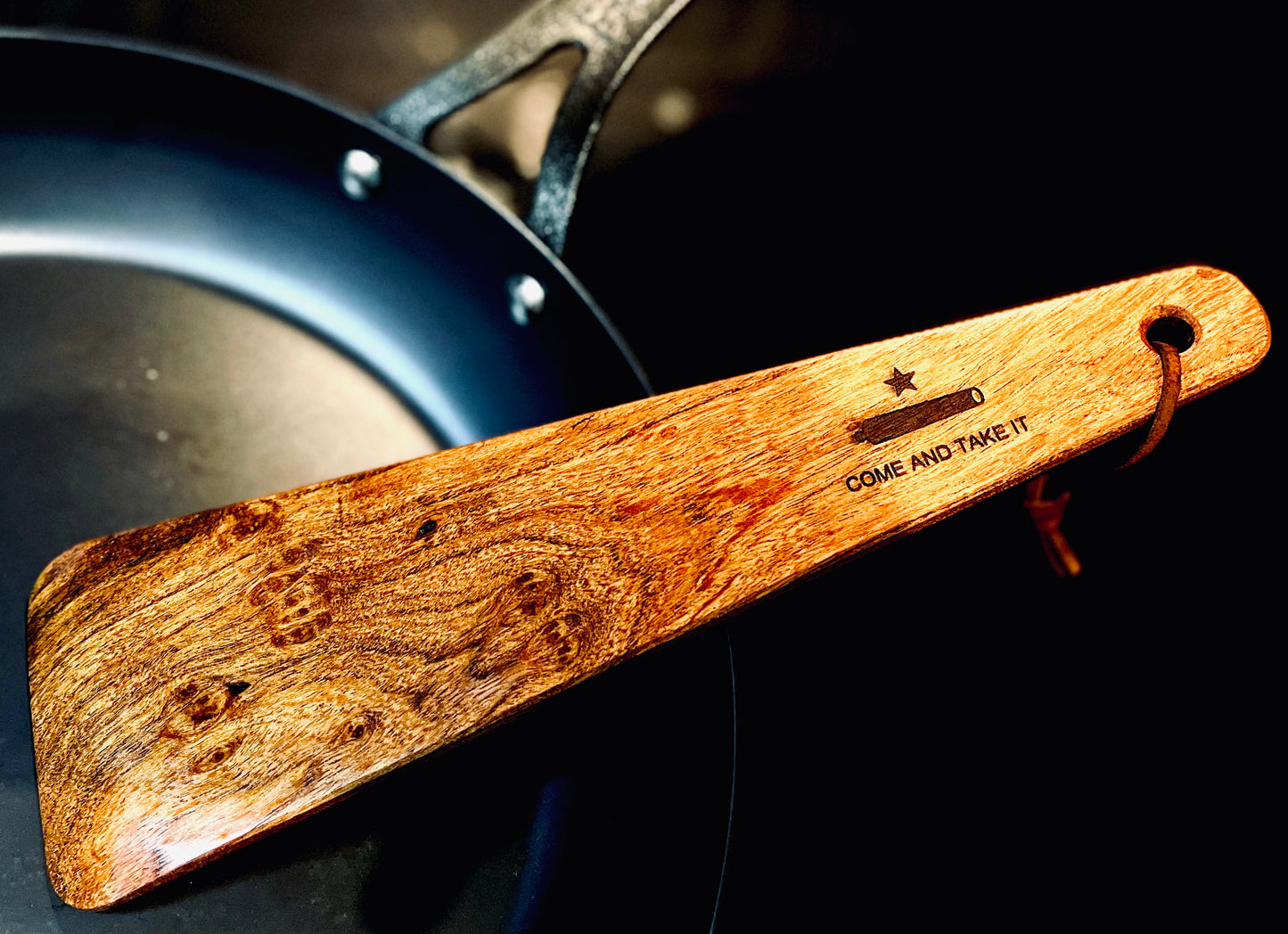 Cowboy Spatula ® Original With “Come and TASTE It" Skillet