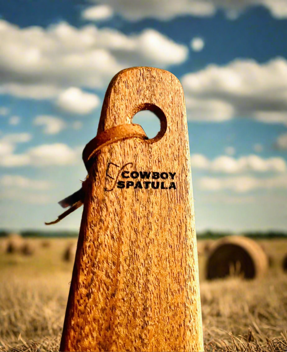 Cowboy Spatula ® - Original Custom Line of Text