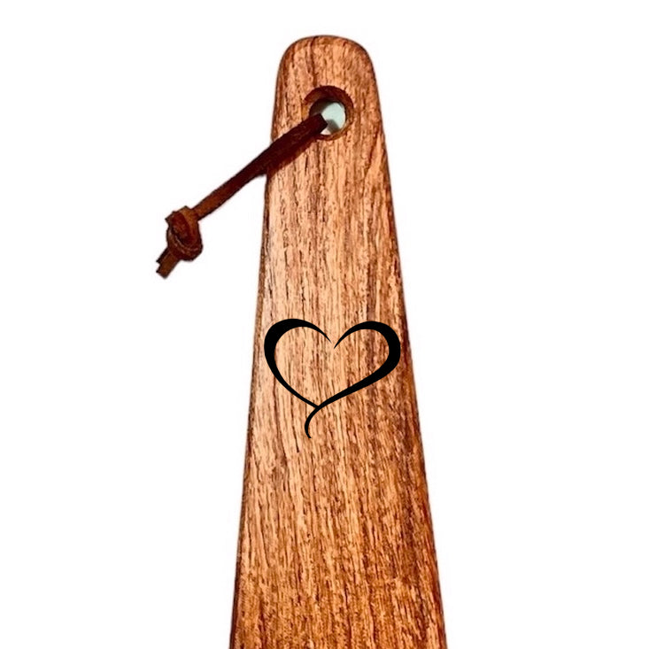 Cowboy Spatula ® Original With Heart and Initials.