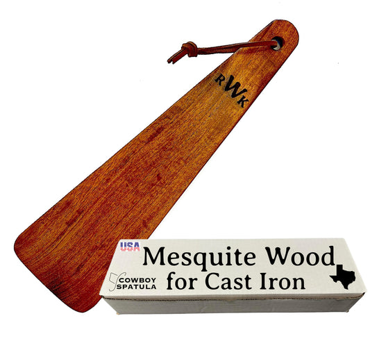 Cowboy Spatula ® - Original  Mesquite Wood